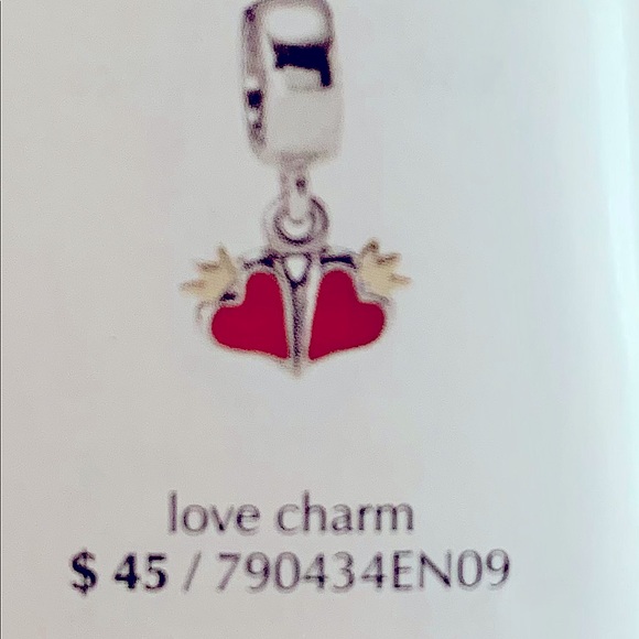 Pandora Retired Love Charm - Picture 1 of 3